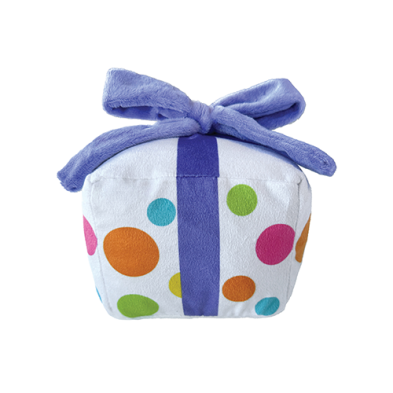 foufouBRANDS fouFIT Birthday Present Unisex 6 Plush Dog Toy