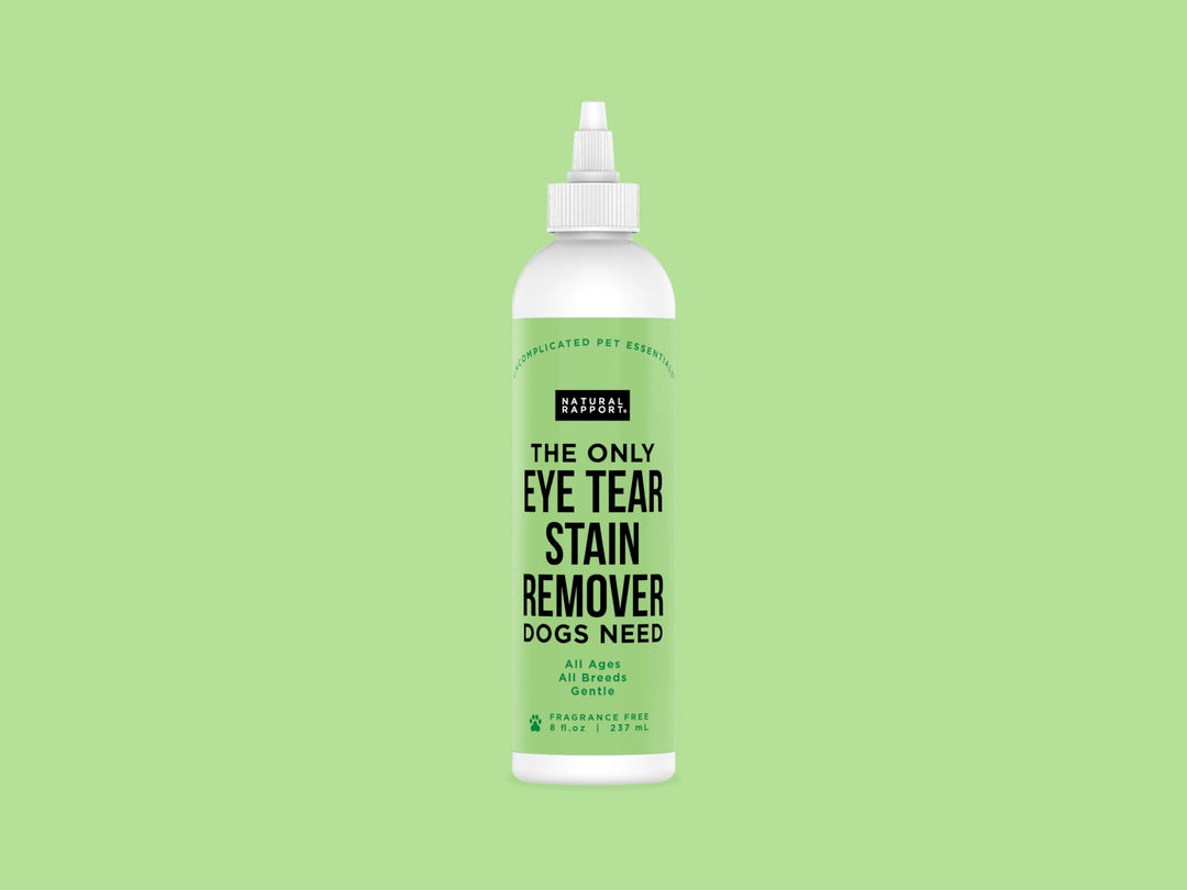 Natural Rapport The Only Eye Tear Stain Remover Dogs Need