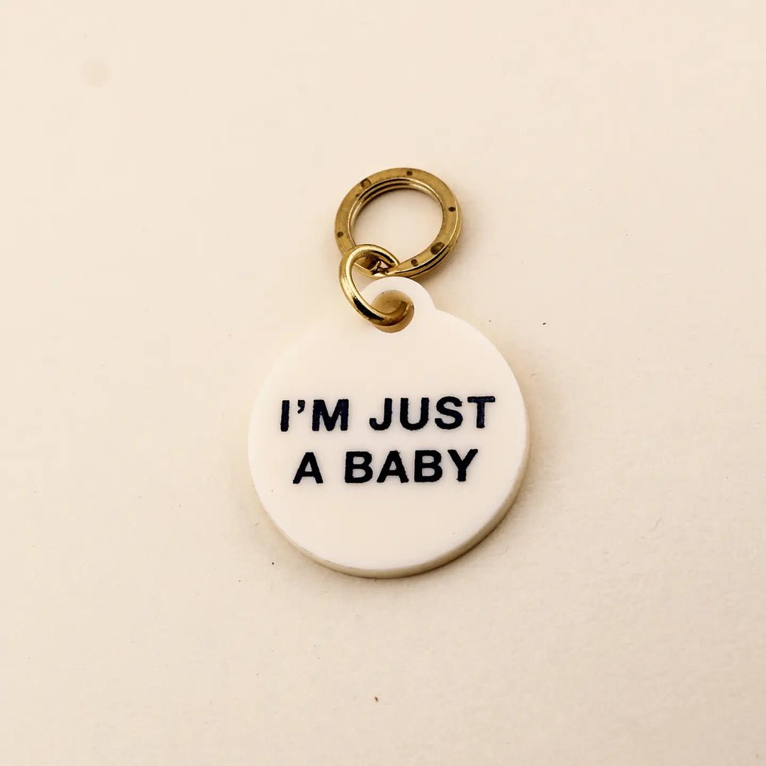 Freshwater I'm Just A Baby Pet Tag