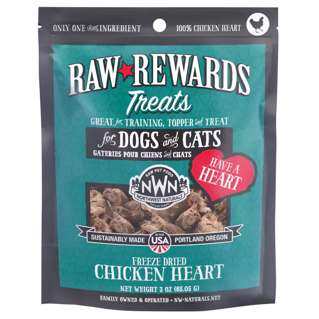 Northwest Naturals Freeze-dried Treats 85g - Chicken Heart