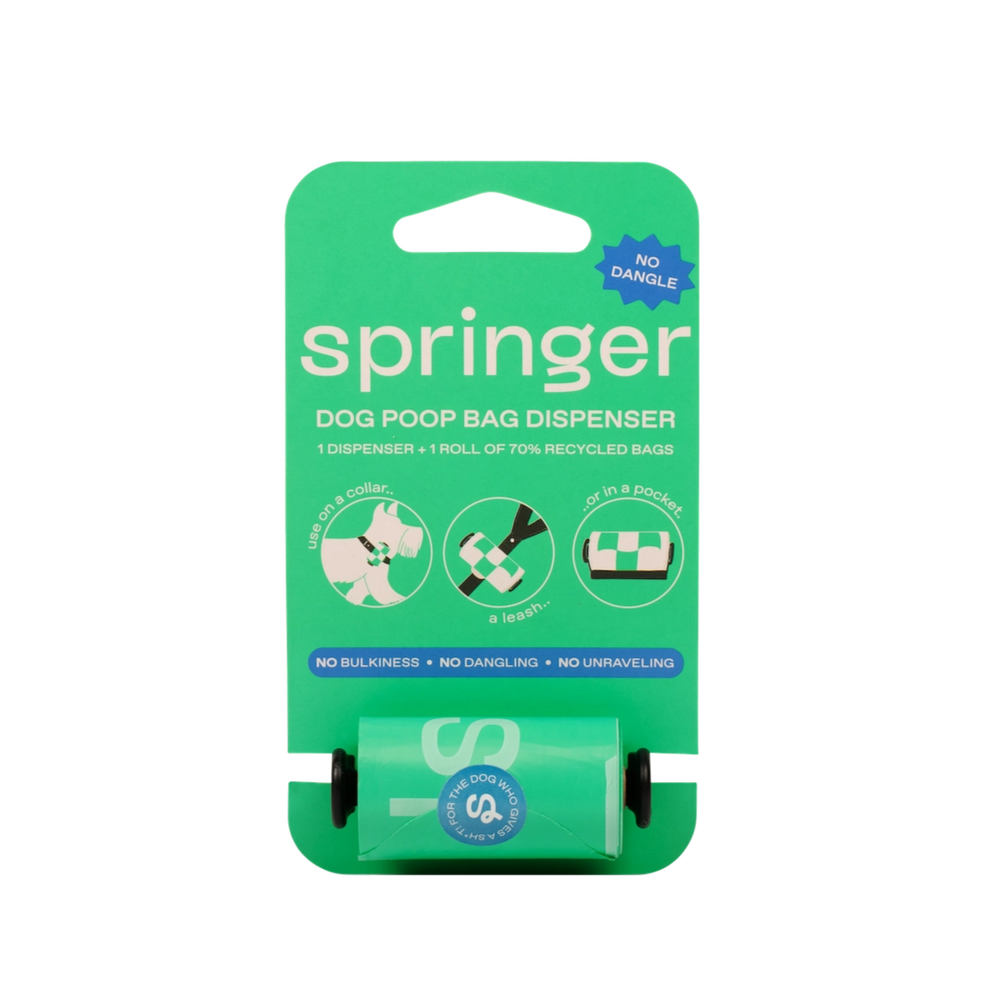 Springer Poop Bag Dispenser Treat Bar Toronto