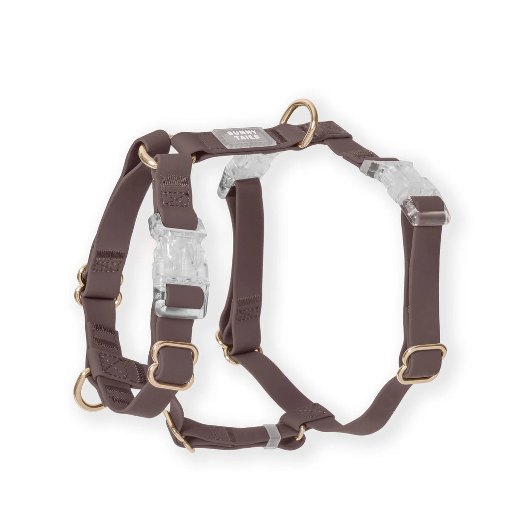 Sunny Tails Espresso Brown Cloud Lite Dog Harness