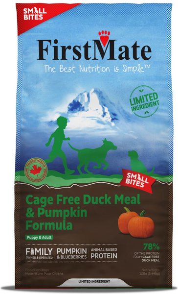 FirstMate Grain Free L.I.D Duck & Pumpkin Small Bites 1.81kg