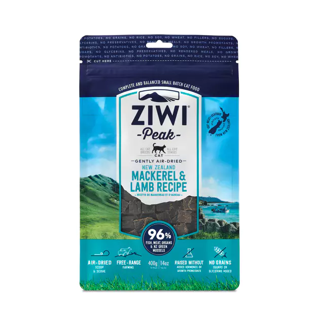 ZIWI Mackerel & Lamb Air Dried Cat Food 400g