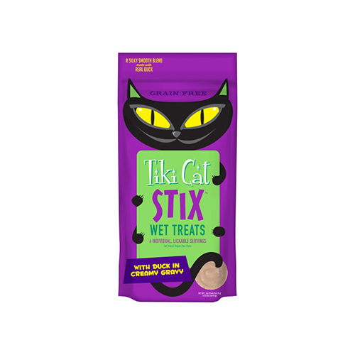 Tiki Cat STIX Duck in Gravy 3 oz