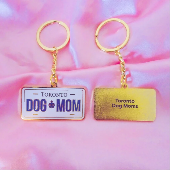 Toronto Dog Mom Keychains