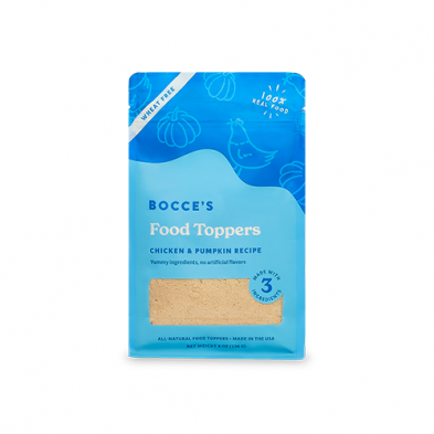 Bocce's Food Toppers Chicken & Pumpkin 8 oz
