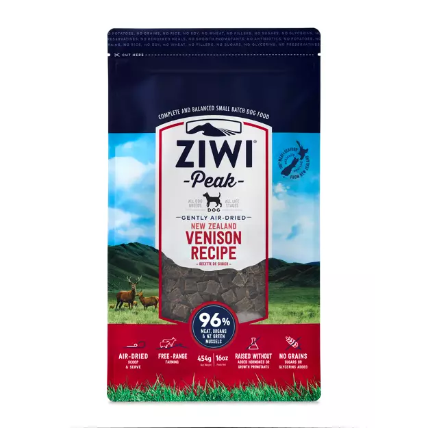 ZIWI Venison Air Dried Dog Food 454g