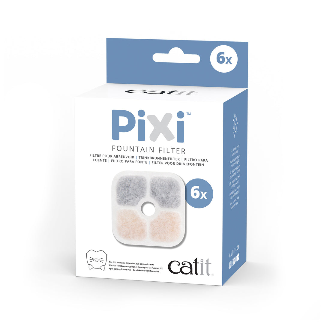 Catit PIXI Fountain Cartridge - 6 Pack