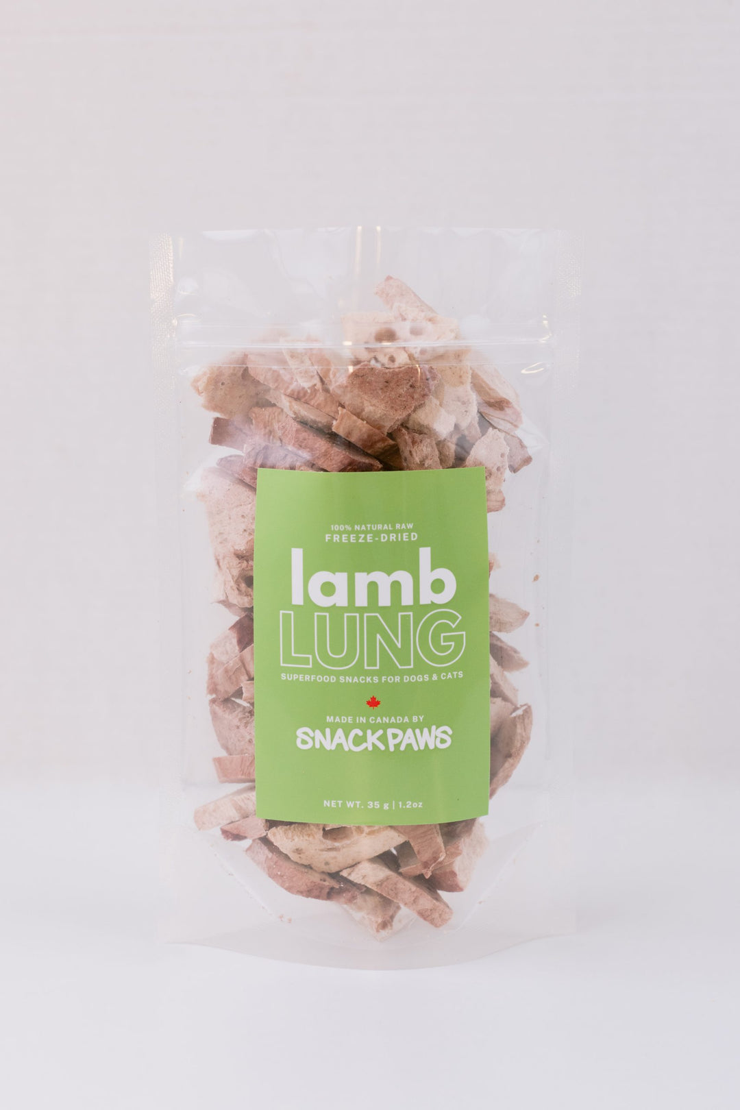 Snack Paws Lamb Lung 75g