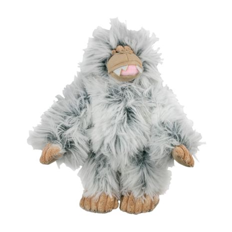 Tall Tails Plush Mini Yeti with Squeaker Toy 8″