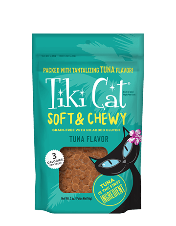 Tiki Cat Grain Free Soft & Chewy Tuna Cat Treats