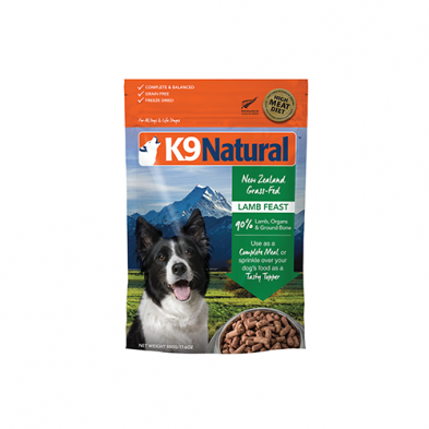 K9 Natural Lamb Feast Freeze-Dried Dog Food